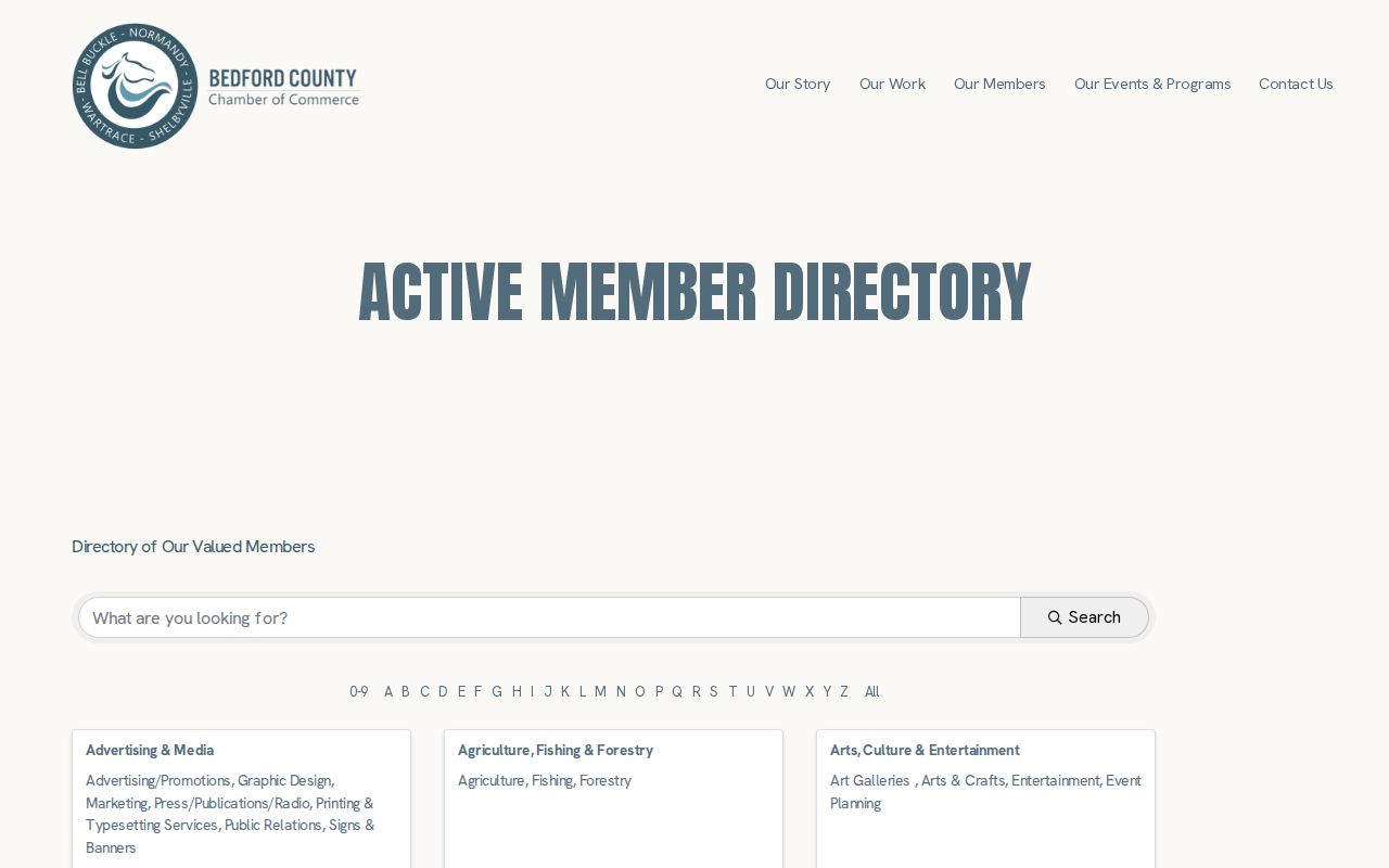 Shelbyville neighbors community directory search