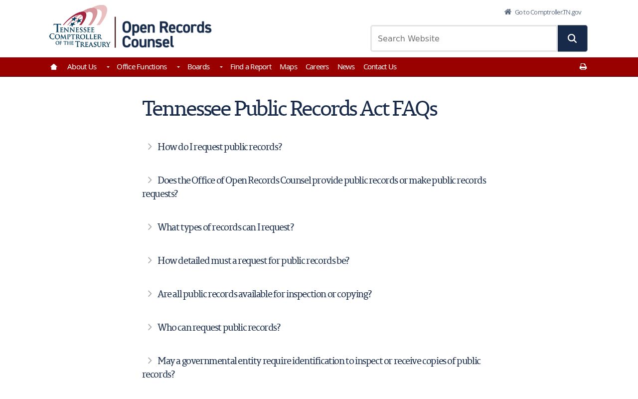 Shelbyville residents directory Tennessee Public Records Act source